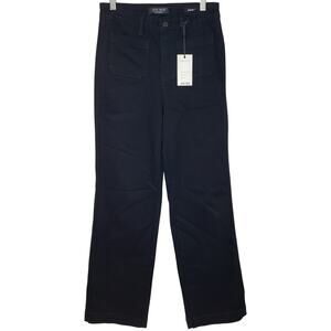 NWT JUDY BLUE Straight Fit Dark Wash Black Denim Jeans Size 5/27~ *Minor Flaw*